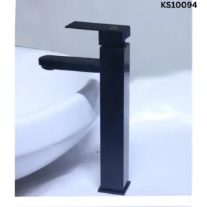 Edge Matte Black Tall Basin Mixer (KS10094)